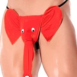 Male Power Men's Red Elephant G-String