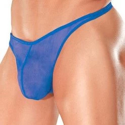 Male Power Men's Royal Slinky Mesh Bong Thong