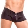 Male Power Men's Black Lycra Zip Short