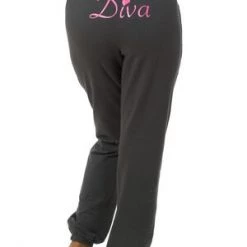 Clearance Grey/Pink Diva Pant