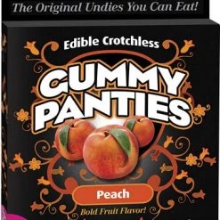 Eldorado Edible Crotchless Gummy Panty - Peach