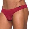 Male Power Wine Sheer Sleek Thong