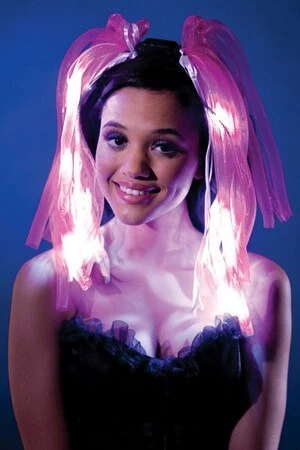 Ravewear Pink Flashing Headband 1 Ravewear Pink Flashing Headband