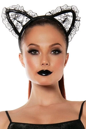 Starline, LLC. Lace Cat Ears 1 Starline, LLC. Lace Cat Ears
