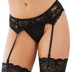 Dreamgirl Black Lace Garterbelt Best Gifts Under $25