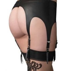 Leg Avenue Garters Six Strap Garterbelt