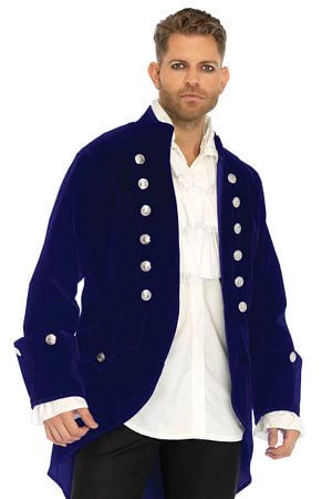 Leg Avenue Mens Long Velvet Coat 2 Leg Avenue Mens Long Velvet Coat