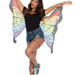 Leg Avenue Costumes Rainbow Butterfly Wings