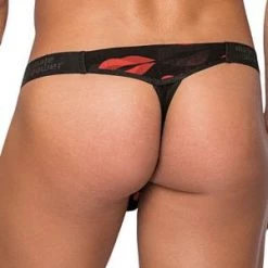 Male Power Men's Sheer Lips Thong