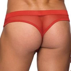 Male Power Men's Red Hose Thong