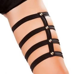 Roma Costume Studded Thigh Straps Cop