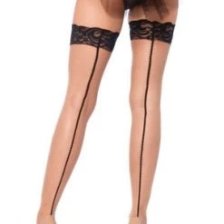 Leg Avenue Backseam Fishnet Stay Ups 3 Leg Avenue Backseam Fishnet Stay Ups