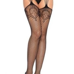 Leg Avenue Net Garterbelt Stockings Hosiery