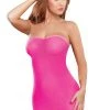 Magic Silk Festival Wear Seamless Pink Tube Dress