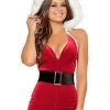 Roma Costume Christmas Halter Romper
