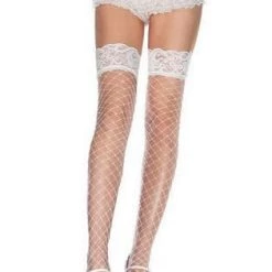 Leg Avenue Hosiery Fence Net Thigh Highs