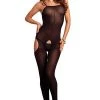 Leg Avenue Opaque Suspender Bodystocking.