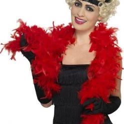 Smiffy's Red Feather Boa