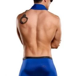 Male Power Officer Frisk Em Bedroom Costume Set Men's