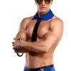 Male Power Officer Frisk Em Bedroom Costume Set Men's