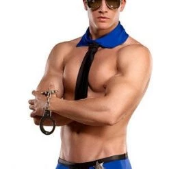 Male Power Officer Frisk Em Bedroom Costume Set Men's