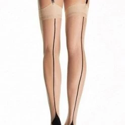 Leg Avenue Hosiery Lycra Cuban Foot Stocking