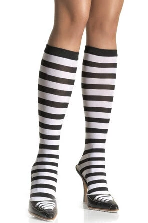 Leg Avenue Striped Knee Highs Hosiery 1 Leg Avenue Striped Knee Highs Hosiery