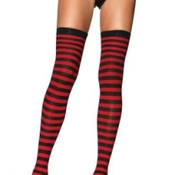 Leg Avenue Nylon Striped Stockings Hosiery 7 Leg Avenue Nylon Striped Stockings Hosiery