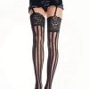 Leg Avenue Hosiery Vertical Striped Stockings