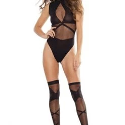 Coquette Teddy With Stockings Trending Sellers