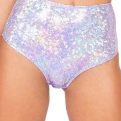 Roma Costume New Items Lavender High-Waisted Shorts