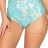 Roma Costume Green High-Waisted Shorts