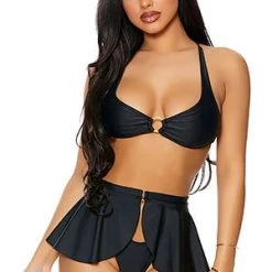 Forplay New Items Black Martinique Bikini Set