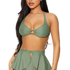 Forplay Green Martinique Bikini Set New Items