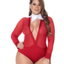 Espiral Plus Three-Piece Elf Costume Plus Size