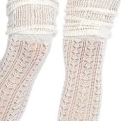 Leg Avenue Acrylic Pointelle Over The Knee