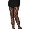 Leg Avenue Hosiery Sheer Leopard Tights