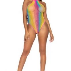 Leg Avenue Daydream Rainbow Bodysuit 8 Leg Avenue Daydream Rainbow Bodysuit
