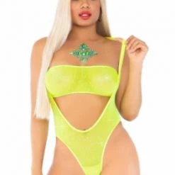 Leg Avenue New Items Feel The Groove Bodysuit Set