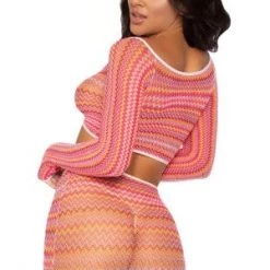 Leg Avenue Summer Romance Net Top And Skirt Set New Items