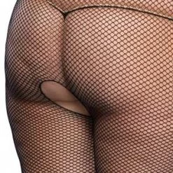 Leg Avenue Plus Fishnet Cupless Bodystocking 7 Leg Avenue Plus Fishnet Cupless Bodystocking