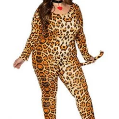 Leg Avenue Plus Size Costumes Plus Cougar Costume