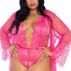Leg Avenue Plus Love Affair Robe And Teddy Set Deals Of The Week
