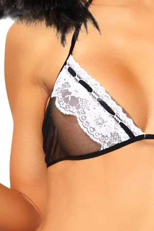 Leg Avenue Four-Piece Flirty French Maid Trending Sellers 3 Leg Avenue Four-Piece Flirty French Maid Trending Sellers