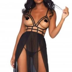 Leg Avenue Trending Sellers Maxi Dress Set