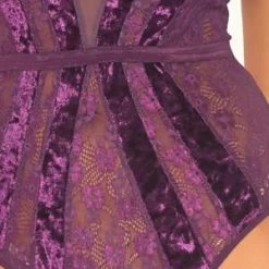 Leg Avenue Trending Sellers Velvet And Lace Bodysuit 6 Leg Avenue Trending Sellers Velvet And Lace Bodysuit