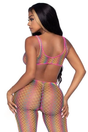 Leg Avenue Rainbow Dreams Footless Bodystocking New Items 5 Leg Avenue Rainbow Dreams Footless Bodystocking New Items