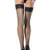 Leg Avenue Hosiery Stay Up Lace Top Thigh Highs