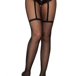 Leg Avenue Fishnet Crotchless Tights