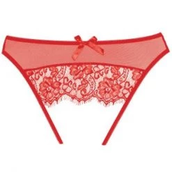 Allure Trending Sellers Exposé Red Panty